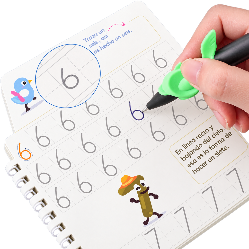 Nubbi MagicBook™ – Cuadernos Mágicos Reutilizables
