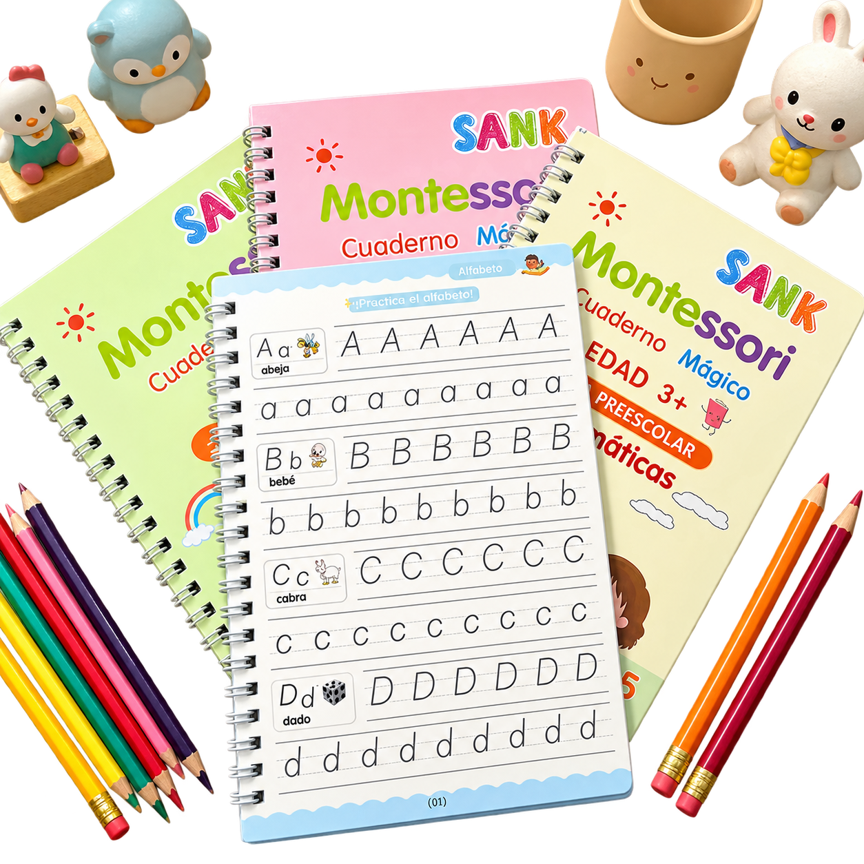 Nubbi MagicBook™ – Cuadernos Mágicos Reutilizables